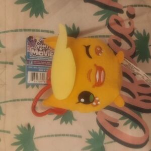 My Little Pony Applejack Plush Keychain with Red Clip